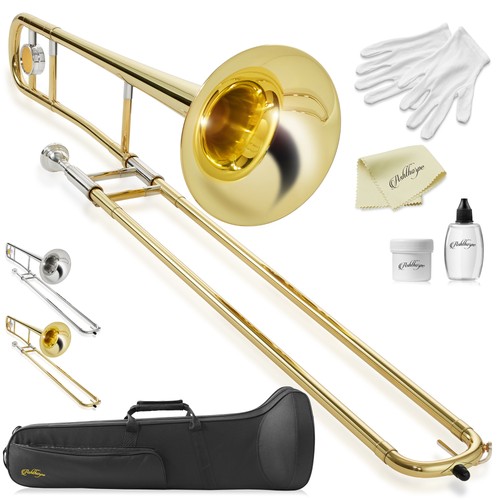 Tenor slide trombone brass - tenor, trombone,